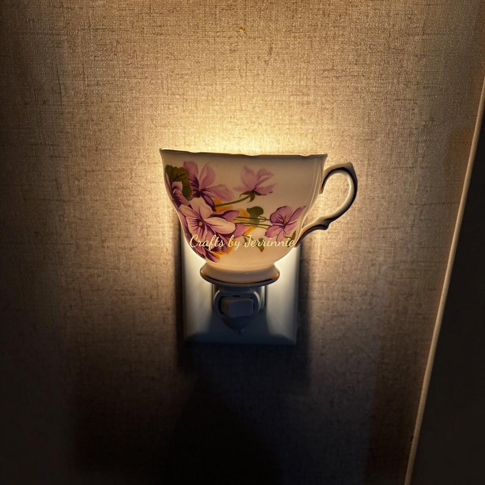 Royal Kent Handcrafted Tea Cup Night Light
